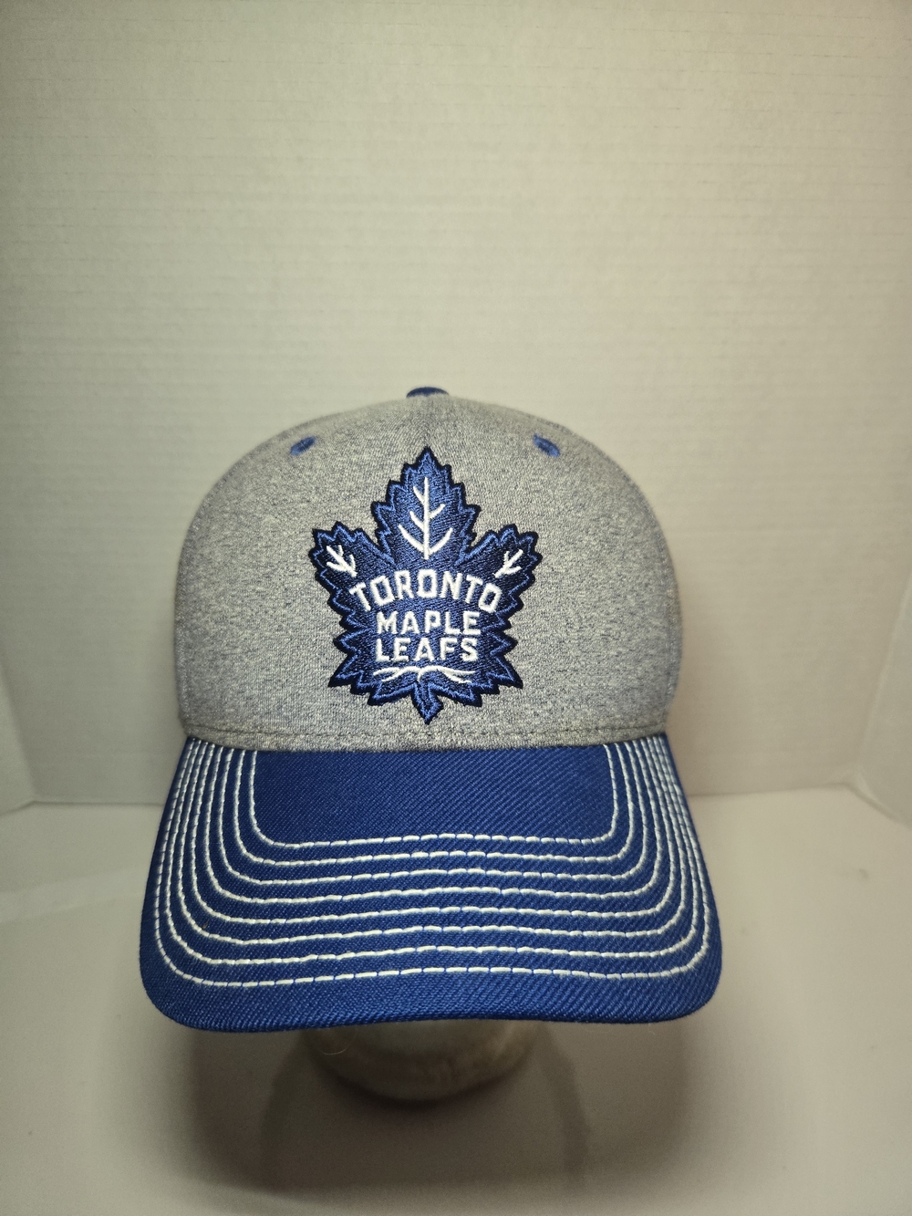 adidas Toronto Maple Leafs Grey and Blue Baseball Cap